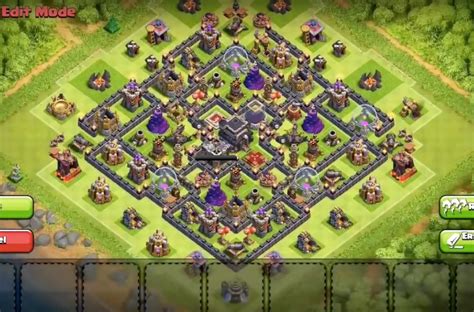 best town hall 9 layout.